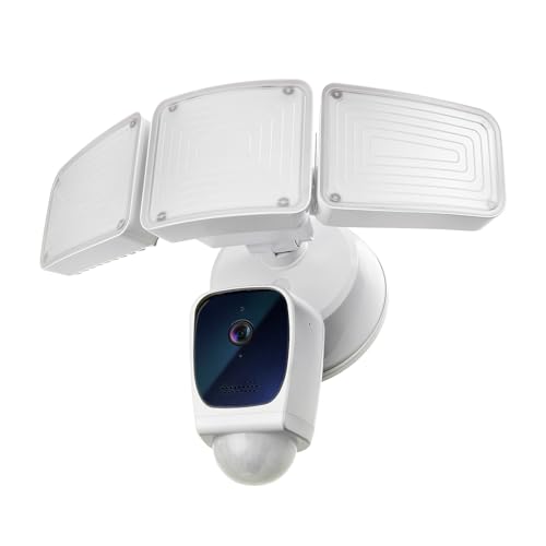 Home Zone Security Triple Head Floodlight Camera