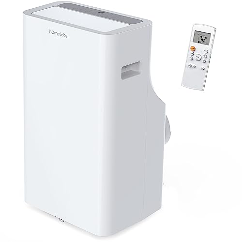 hOmelabs Portable Air Conditioner 8600 BTU - Efficient Cooling for Rooms up to 600 Sq. Ft.