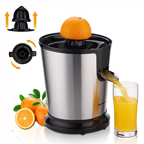 Black and Decker Electric Citrus Orange Juicer (CJ630) Adjustable Pulp  Control