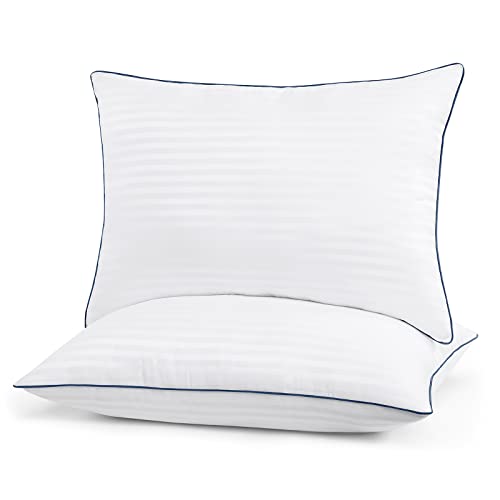 Homemate King Size Bed Pillows - Hotel Quality Allergy Friendly Microfiber Shell