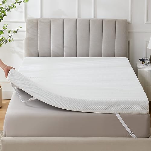 HomeMate Memory Foam Mattress Topper Queen