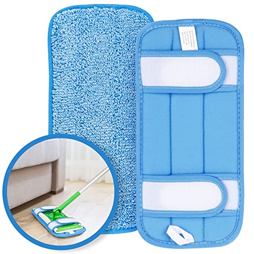 HOMEXCEL Reusable Mop Pads for Swiffer Sweeper