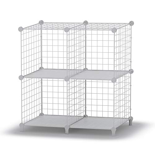 HOMIDEC Wire Cube Storage
