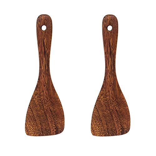 Honbay Wooden Rice Spoon Rice Paddle