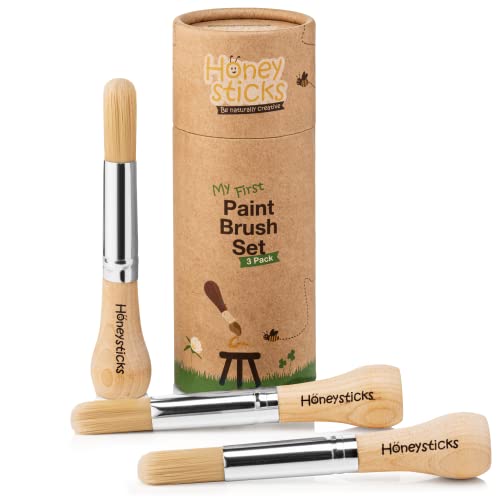 Honeysticks My First Paint Brush Set - 3 Pack