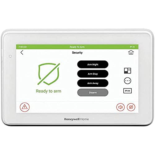 Honeywell 6290W Touch Center - Color Wireless Touchscreen Keypad