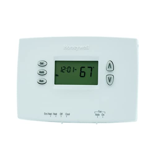 Honeywell Horizontal PRO 2000 Programmable Heat Pump Thermostat