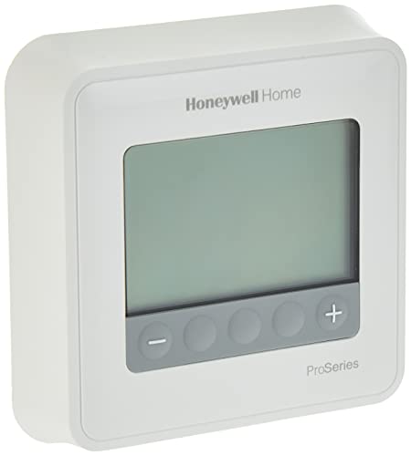 HONEYWELL TH4110U2005/U HONEYWELL-TH4110U2005/U-T4 Pro Thermostat, Programmable or Non-Programmable, 1H/1C, White