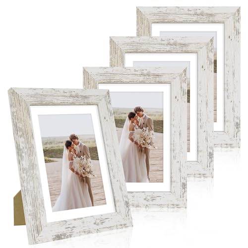 Hongkee 5x7 Picture Frame Set of 4