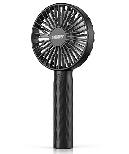 Mini Portable Rechargeable Handheld Fan with 3 Speeds