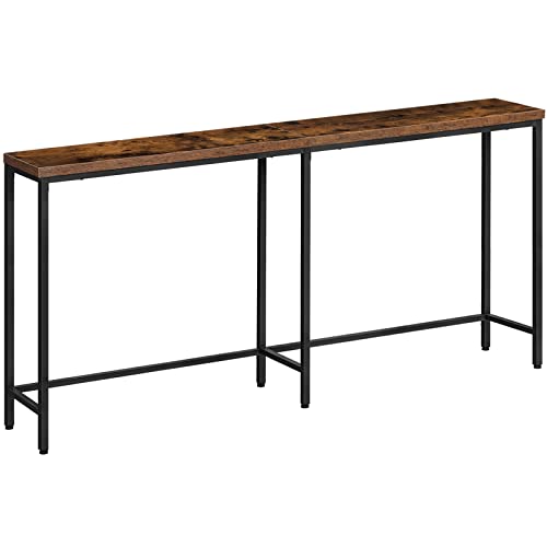 HOOBRO Narrow Sofa Table