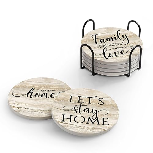 Hoomey Coasters for Drinks Set