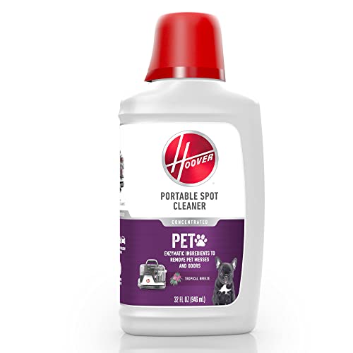 Hoover Pet Stain Remover & Odor Cleaner, 32oz Solution