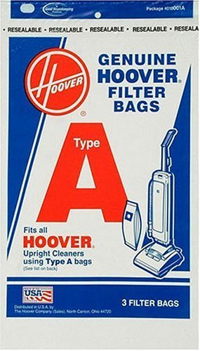 Hoover Type A Vacuum Bags, 9 Bags