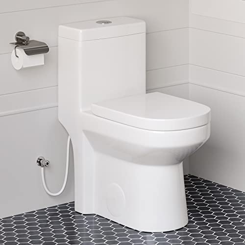 HOROW HT1000 Compact Dual Flush Toilet