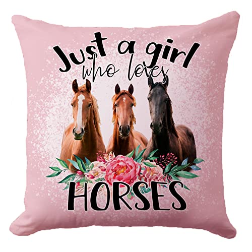 Horse Lover Pillow Cover
