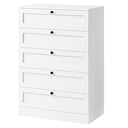 HOSTACK 5 Drawer Dresser - Versatile and Stylish Storage Solution