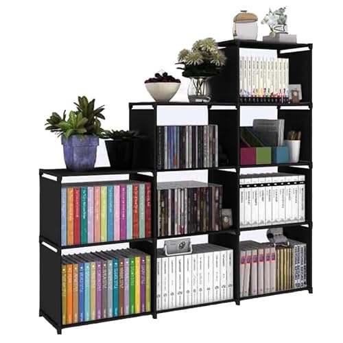 HOSTARME Kids 9 Cube Book Shelf Organizer
