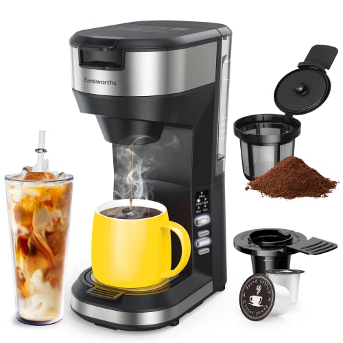 Hot and Iced Coffee Maker