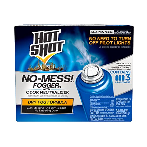 Hot Shot No Mess Fogger with Odor Neutralizer