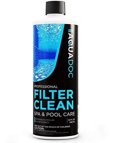 MAV AquaDoc Hot Tub & Pool Filter Cleaner Soak - Easy Spa Cleaning Solution 32oz