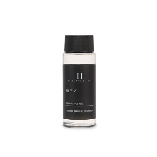 Hotel Collection - My Way Essential Oil Scent - Luxury Hotel Inspired Aromatherapy Scent Diffuser Oil - Lush Sandalwood, Warm Virginia Cedar, & Beautiful Iris - for Essential Oil Diffusers - 50mL