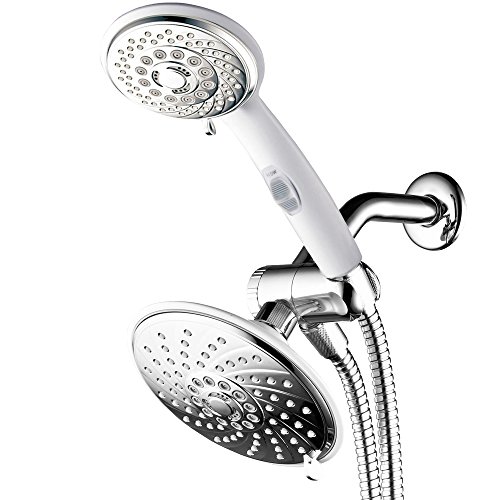 HotelSpa 3-Way Rainfall Shower-Head/Handheld Shower Combo