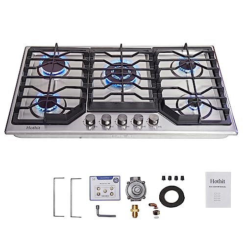 Hothit 5 Burners Gas Cooktop
