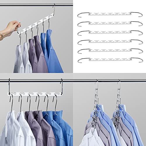 HOUSE DAY 6 Pack Metal Magic Hangers