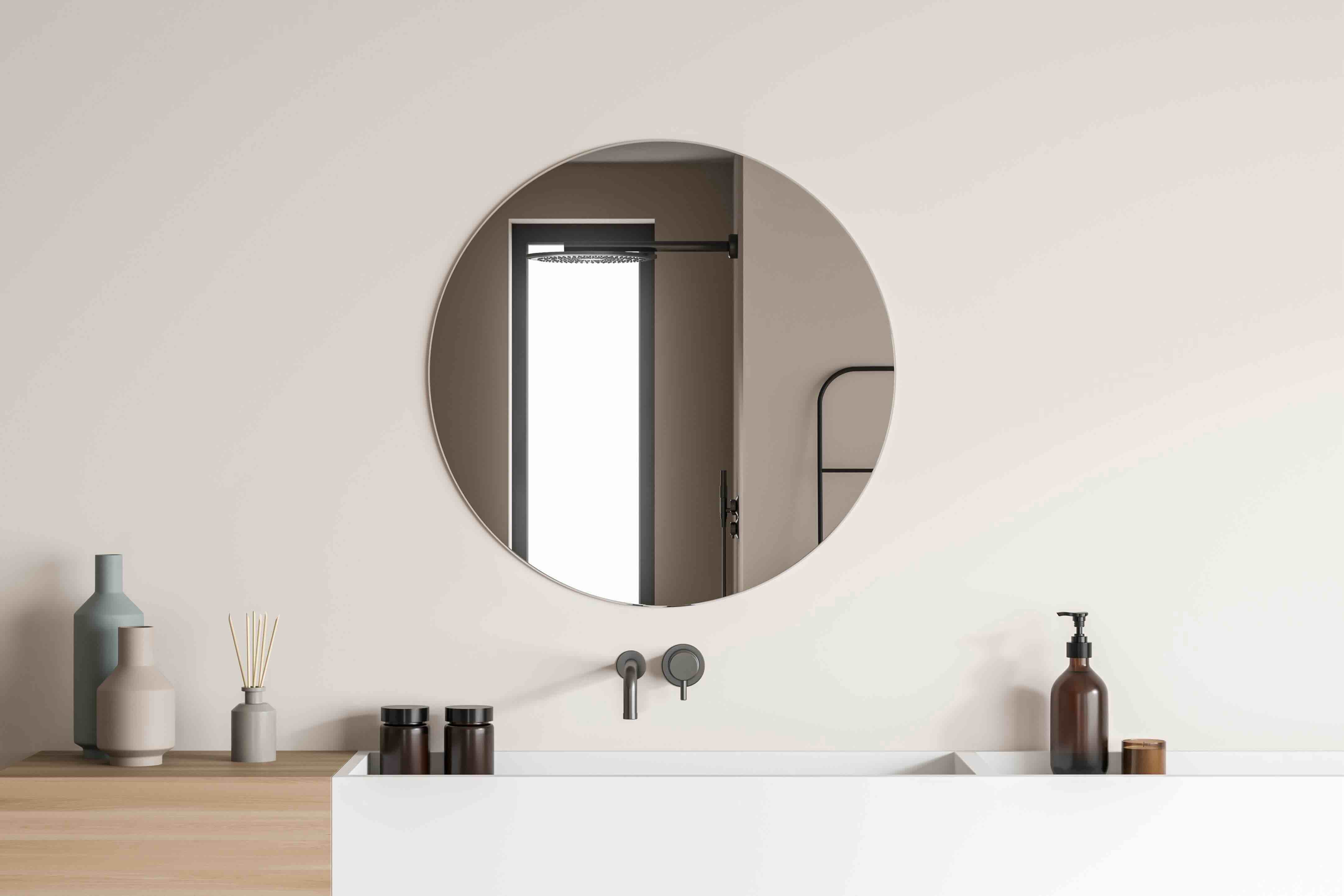 How Are Bathroom Mirrors Mounted