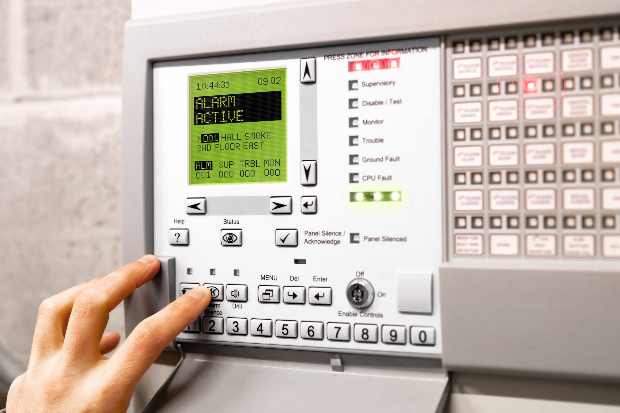 How Are Fire Alarm Systems In Most High-Rise Buildings Programmed To Alert The Occupants?