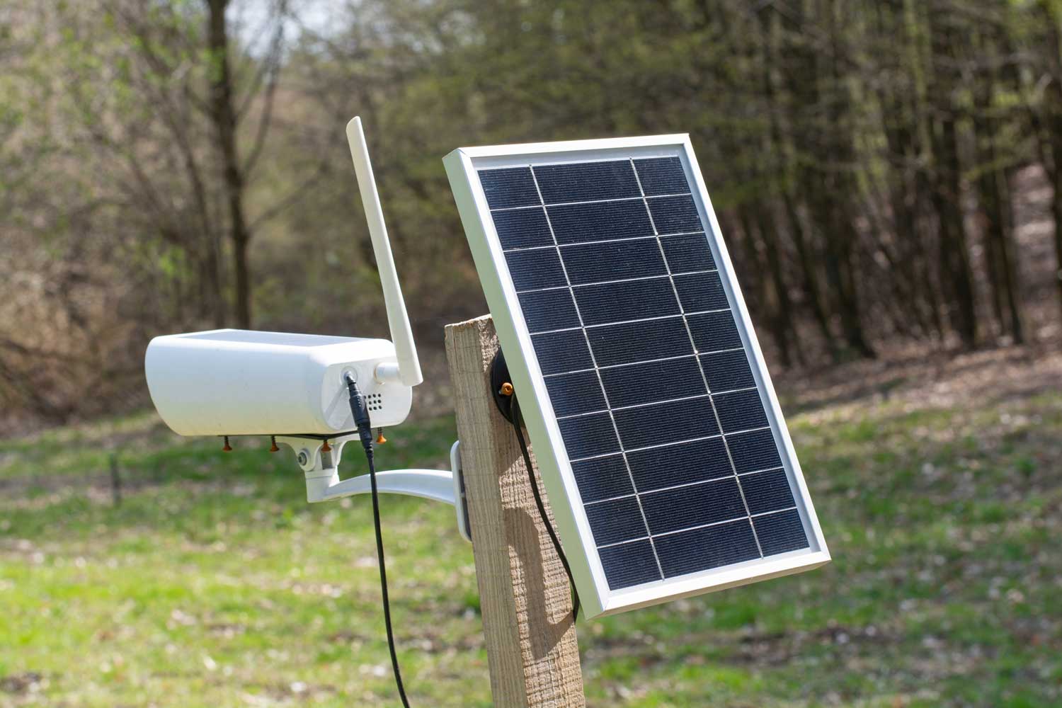 How Do Solar-Powered Security Cameras Work