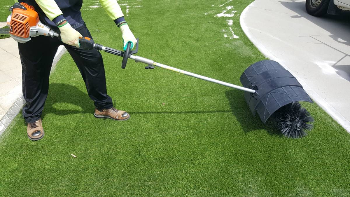 How Do You Clean Synthetic Grass