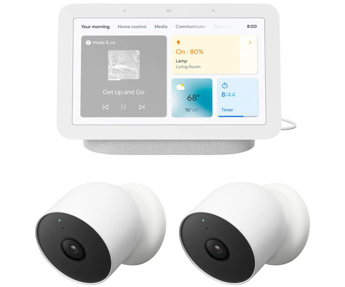 Cameras for store google home hub