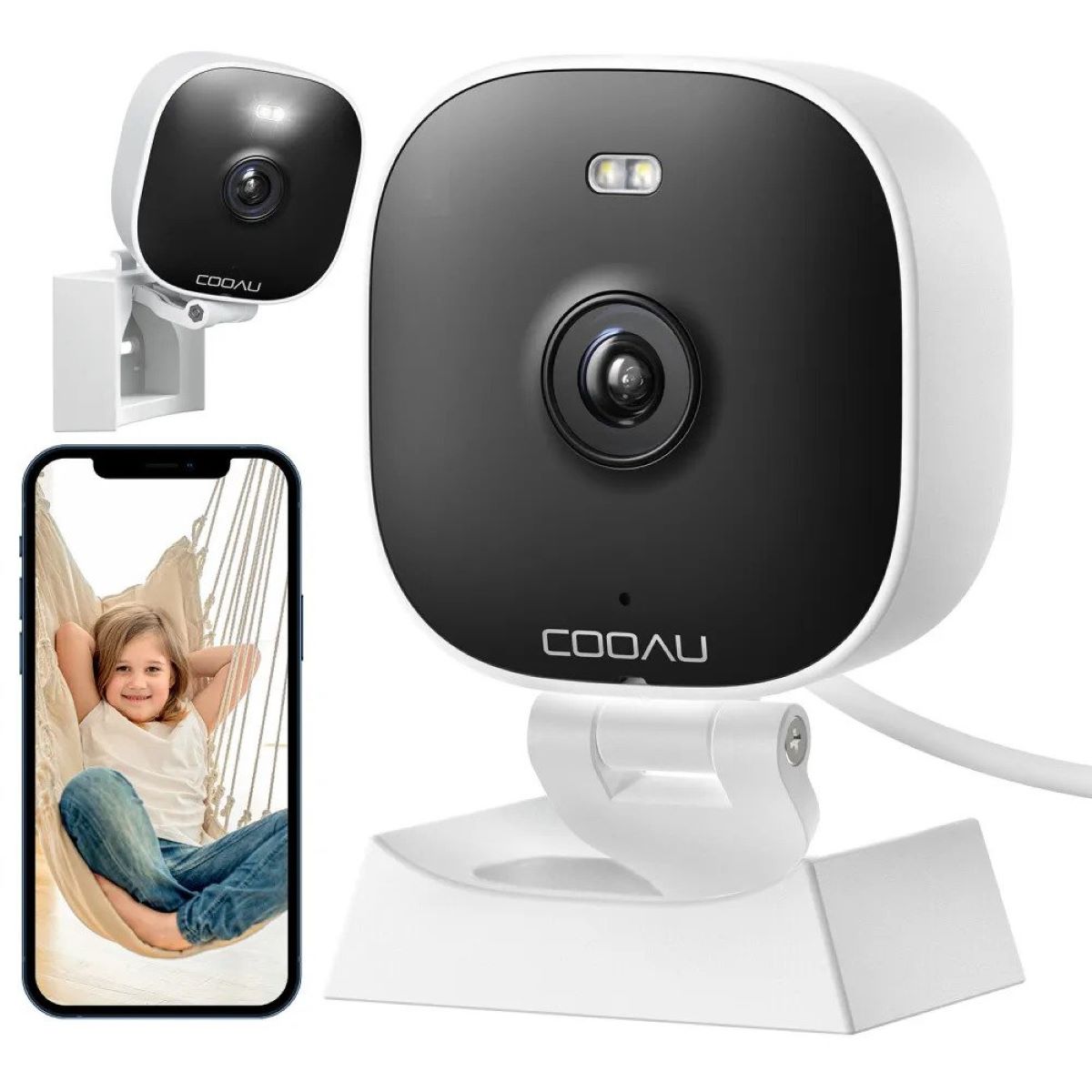 How To Activate Cooau Home Security Wireless IP Camera 1080P Wi-Fi CCTV Surveillance Webcam