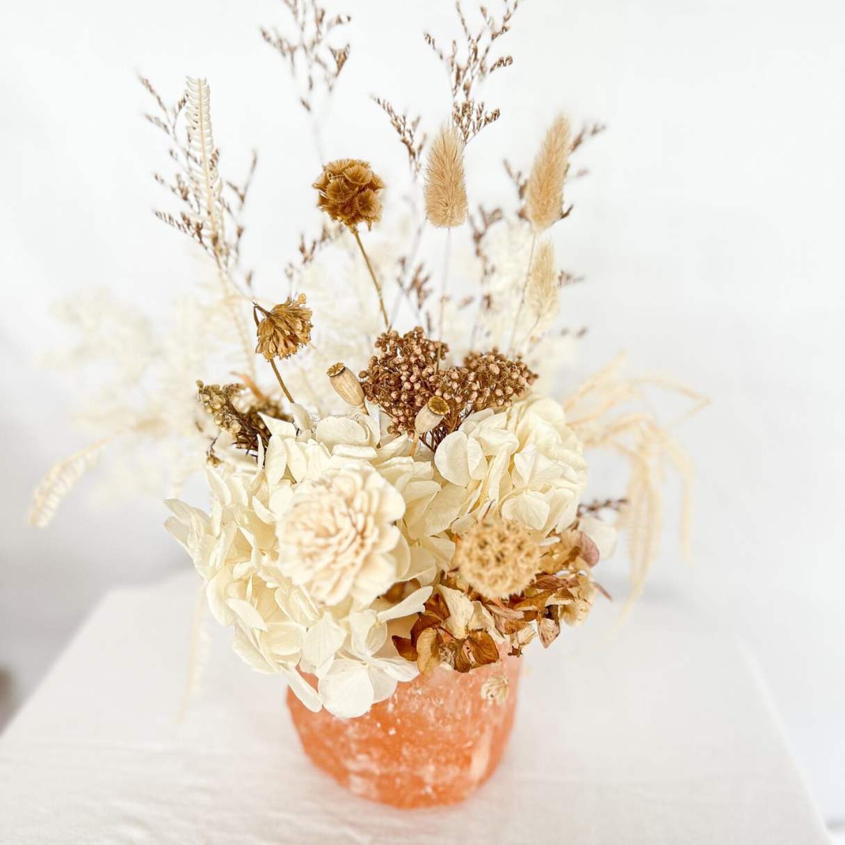 How To Add Salt Crystals To Floral Arrangements