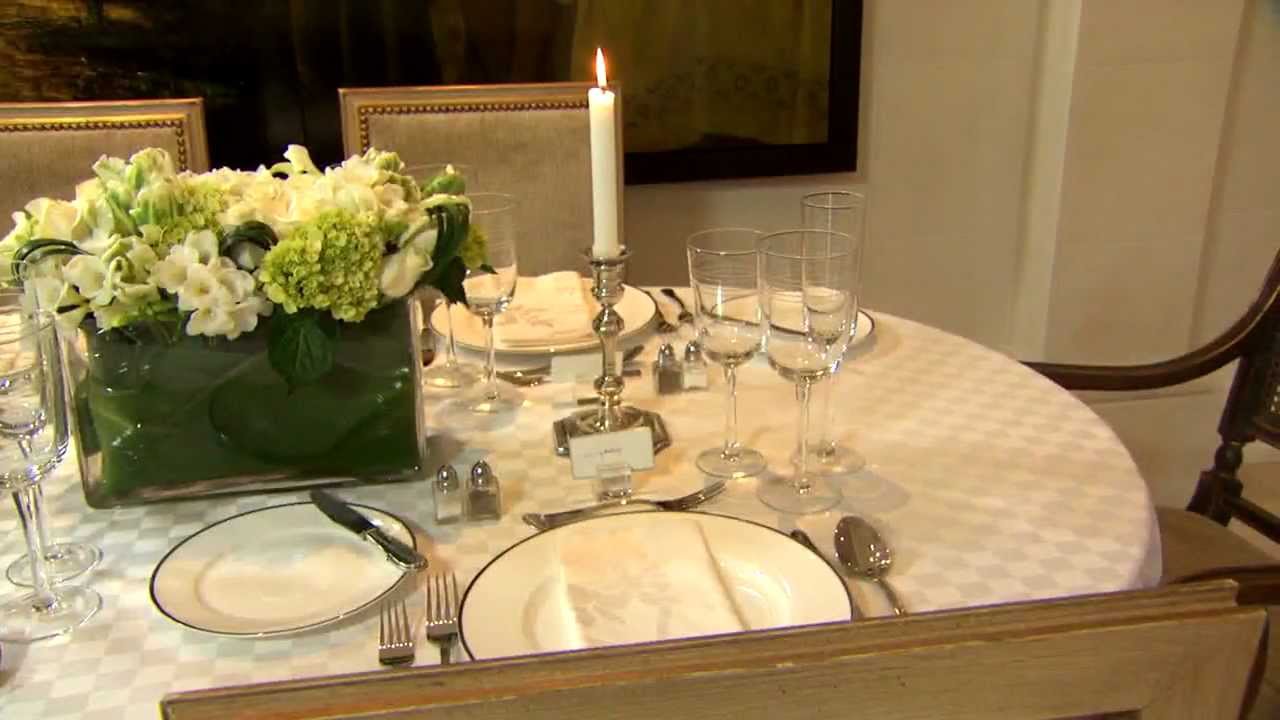 How To Arrange Place Settings