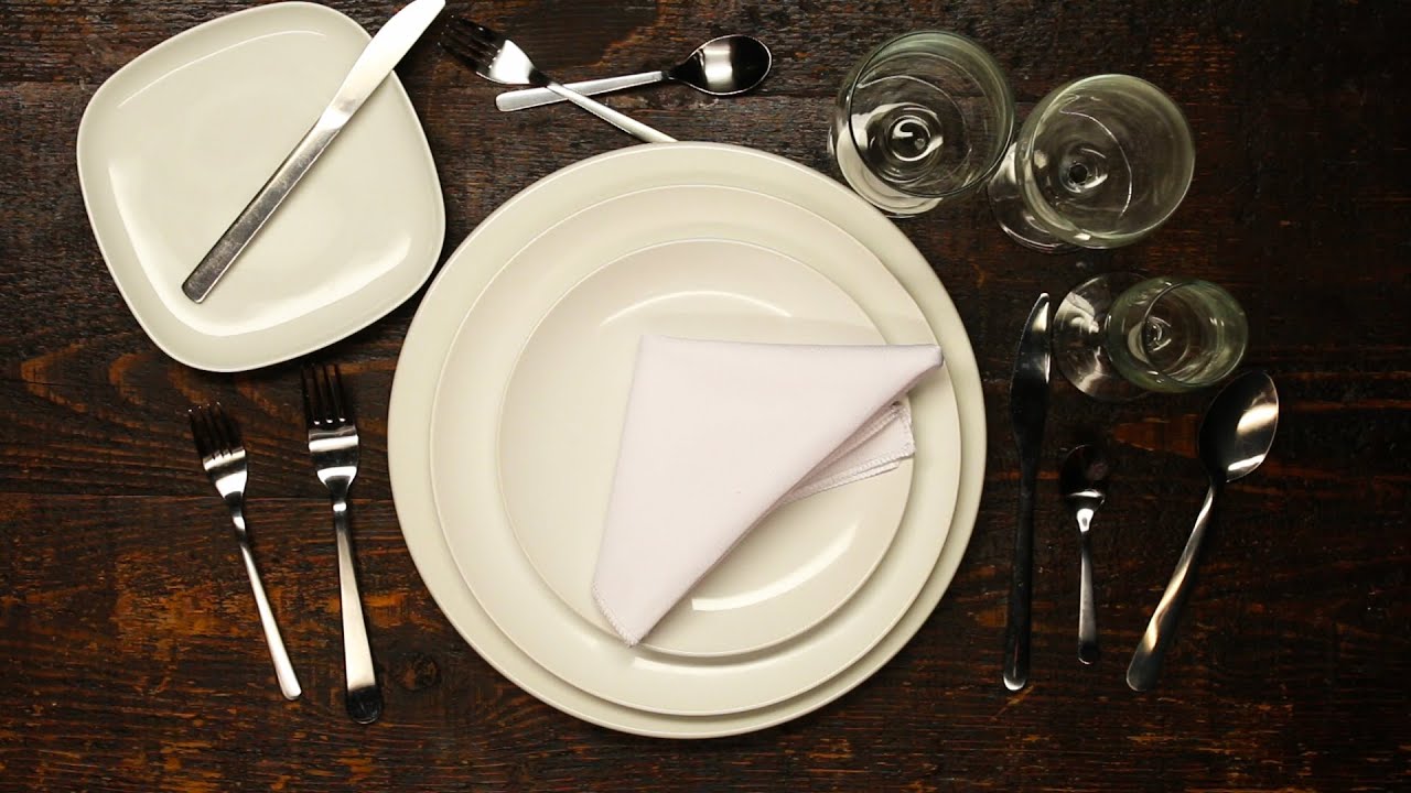 How To Arrange Silverware In A Place Setting