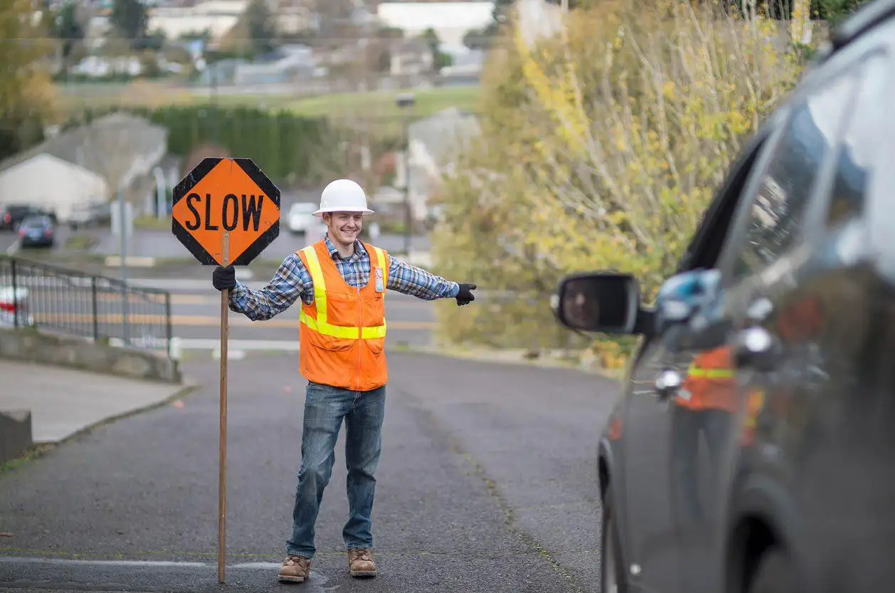 How To Be A Flagger For Construction