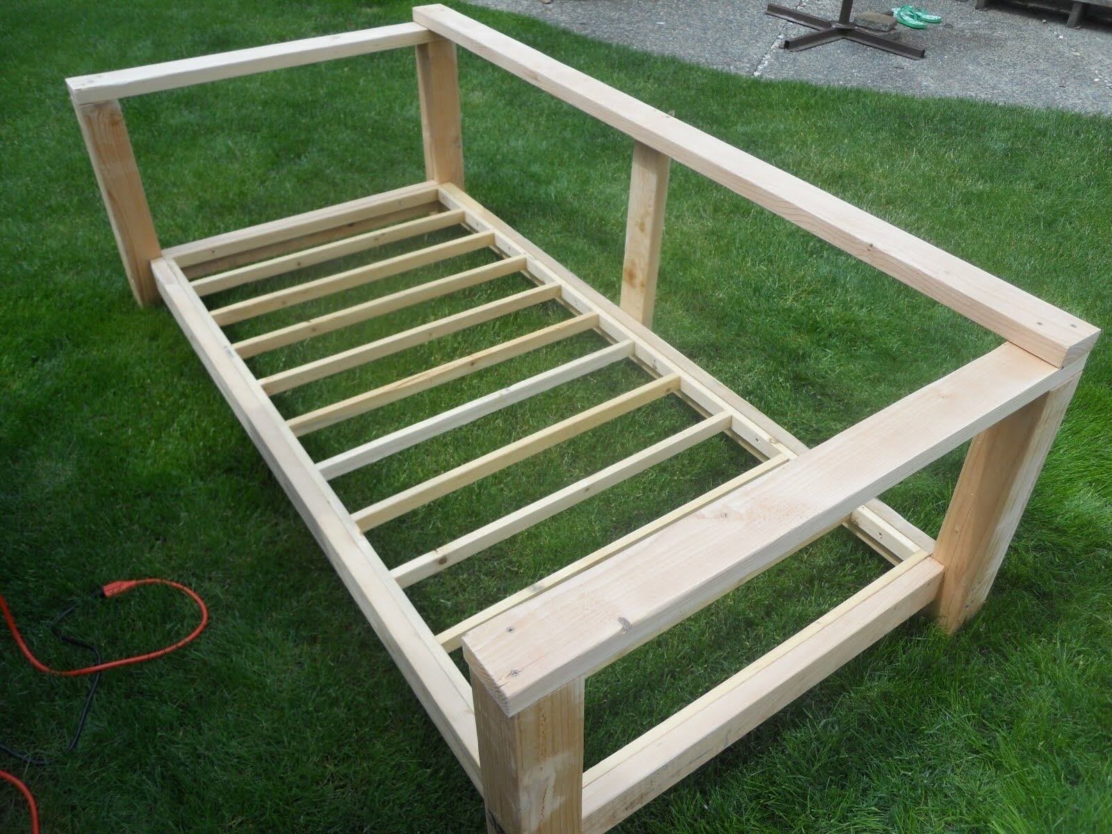 How To Build A Day Bed Frame