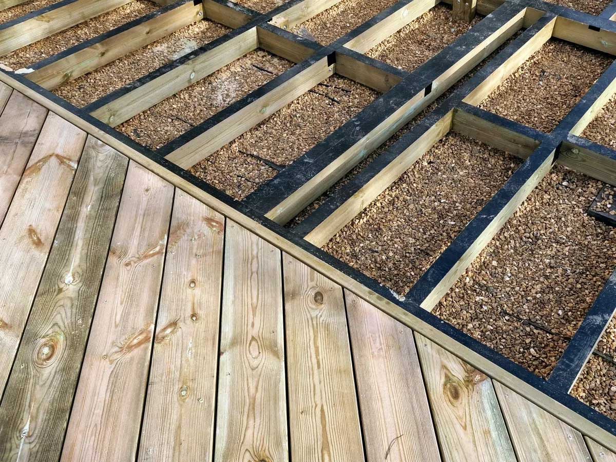 How To Build A Decking Frame