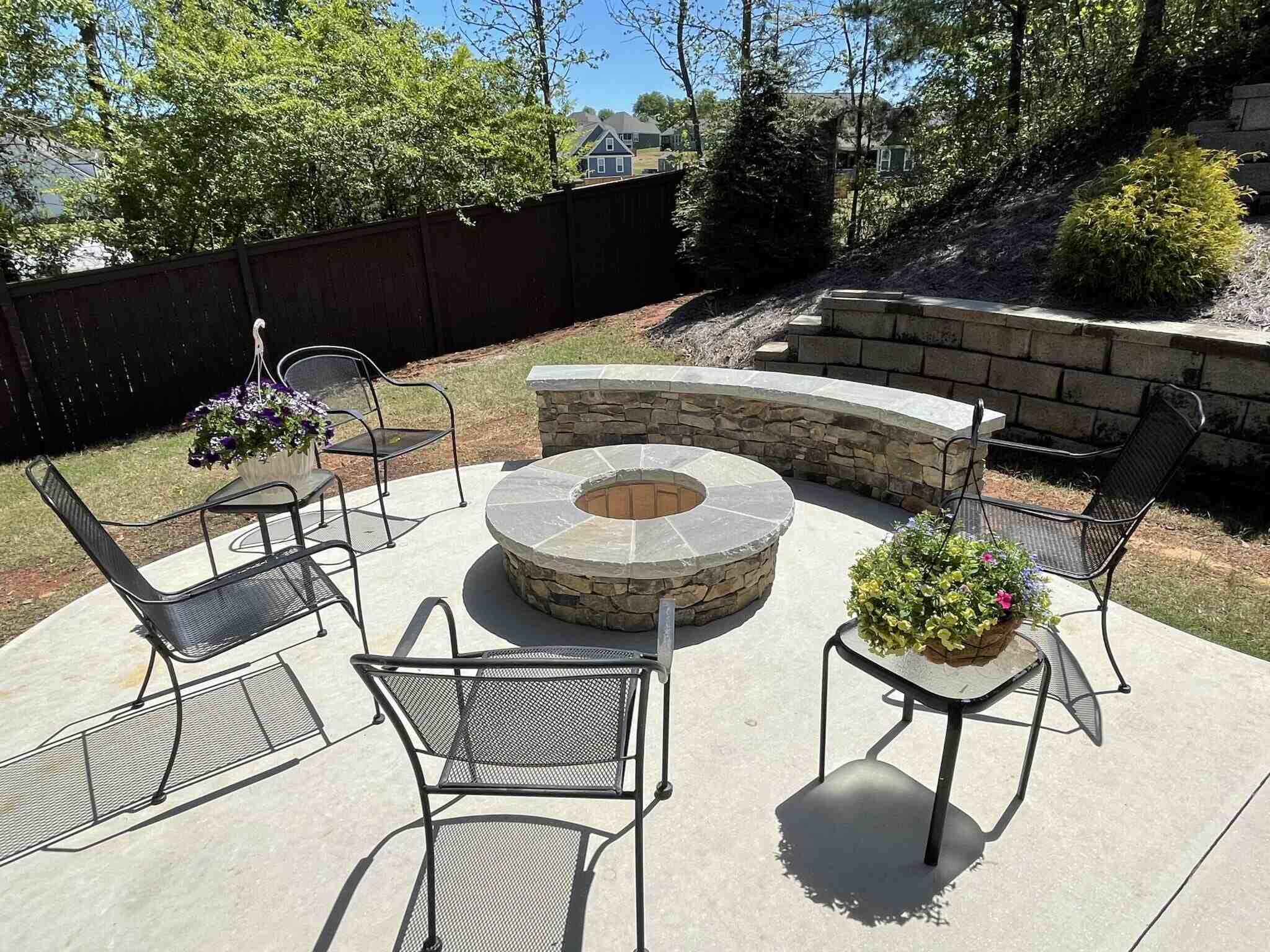 How To Build A Fire Pit On A Concrete Patio