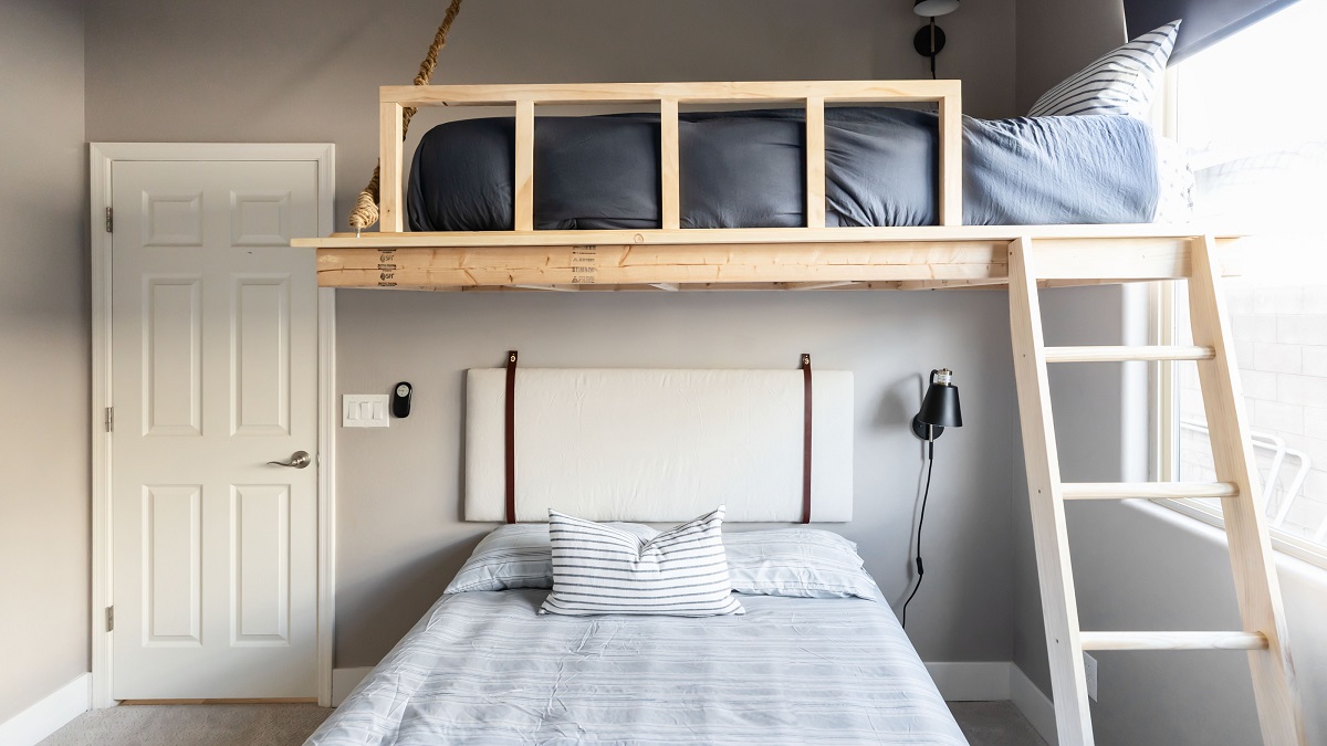 How To Build A Loft Bed With Stairs