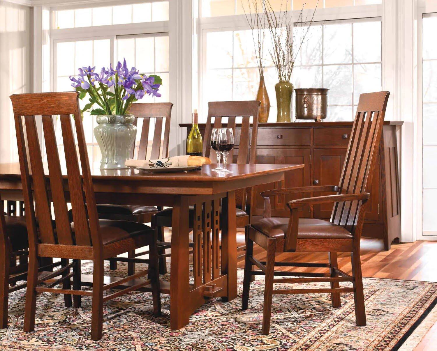 How To Build A Mission Style Dining Table