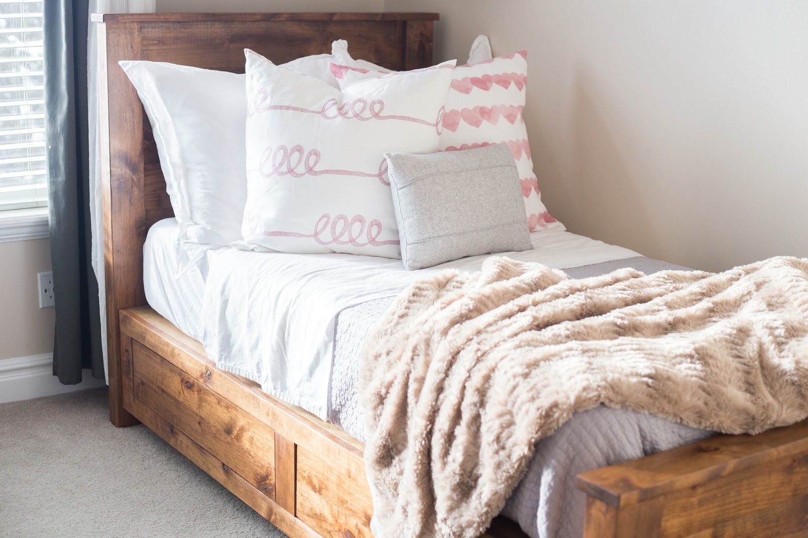 How To Build A Twin Bed Frame With Storage