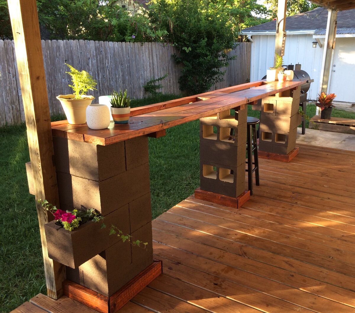 How To Build An Outdoor Patio Bar