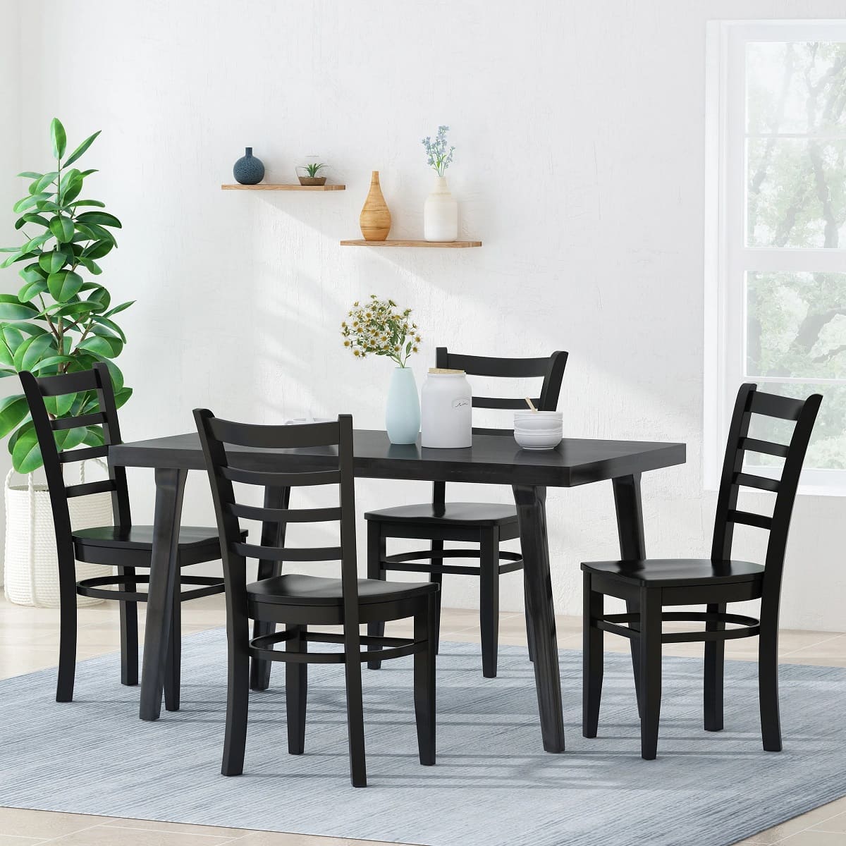 How To Build Black Dining Chairs