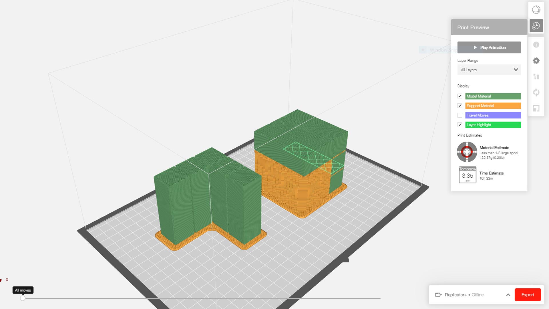 How To Change Infill On Makerbot