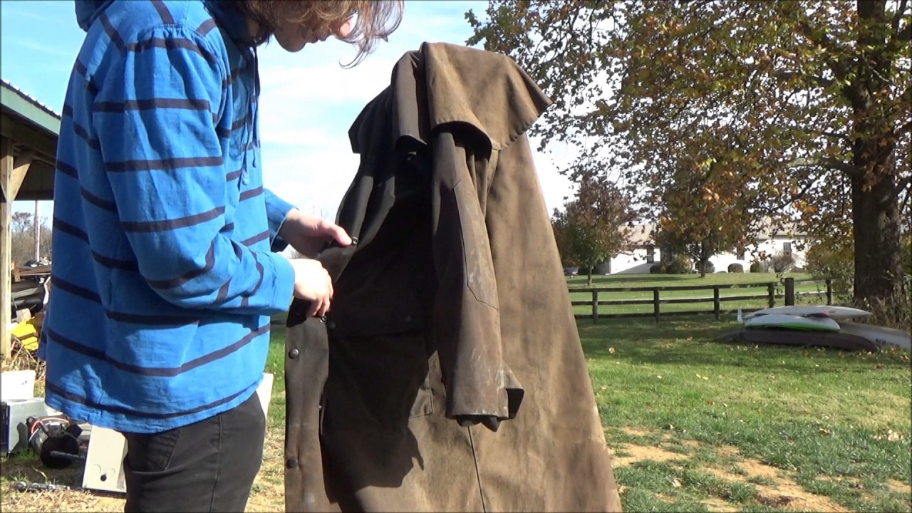 How To Clean An Oilskin Duster