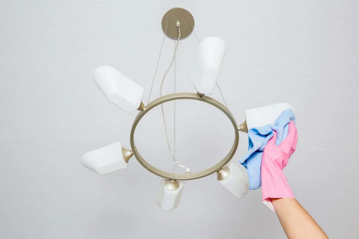 How To Clean High Ceiling Chandelier